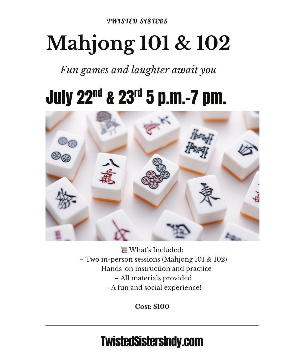 Mahjong 101 & 102