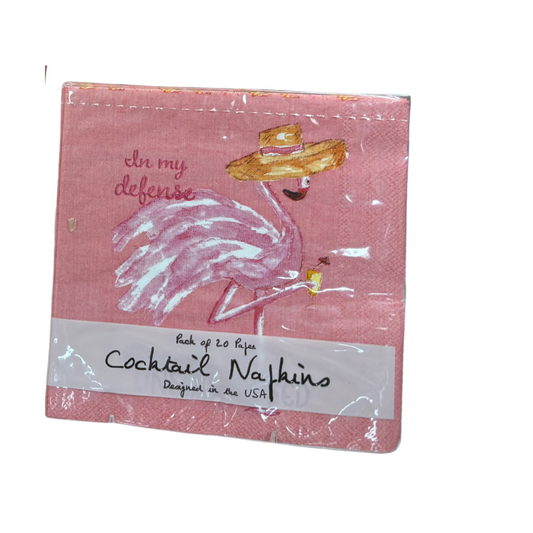 Flamingo Cocktail Napkins (20 ct)